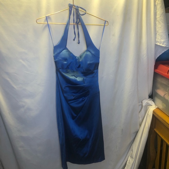 NWT Cache Blue Halter Dress 10 - Picture 13 of 13